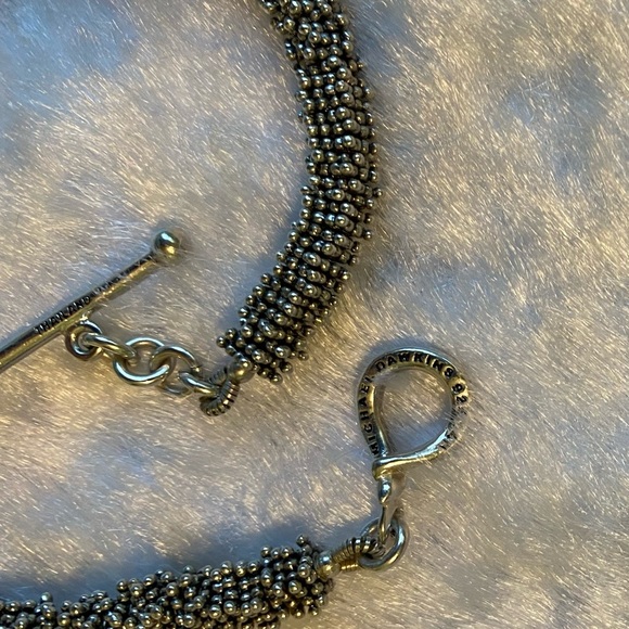 ☘️Michael Dawkins Signature Design Gold/Silver Rondel Pearl Bracelet - Picture 3 of 4